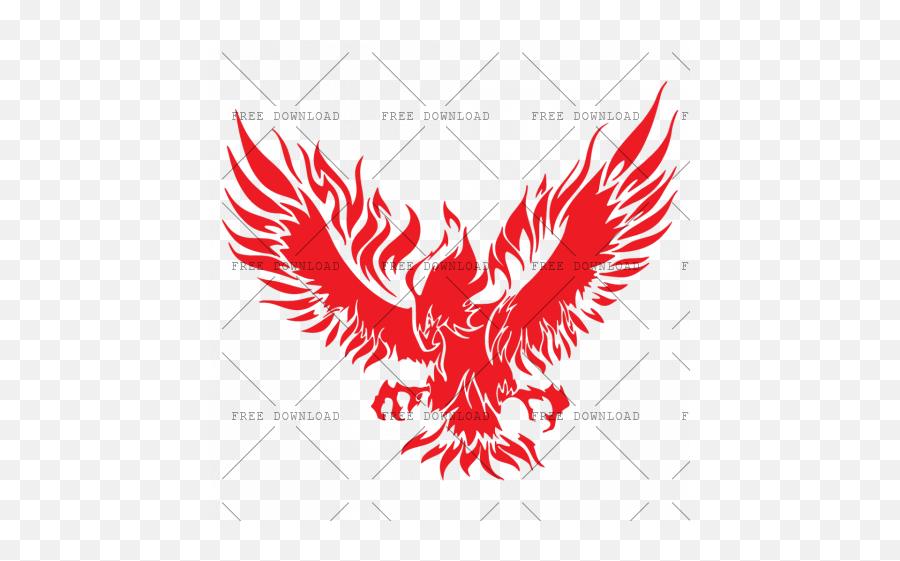 Eagle Hawk Kite Bird Png Image With Red