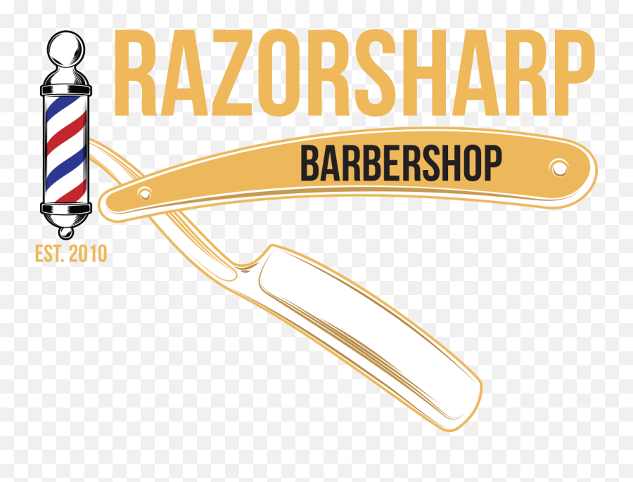 Razorsharp Barbershop - Some Changes In My Life Png,Barber Shop Logo