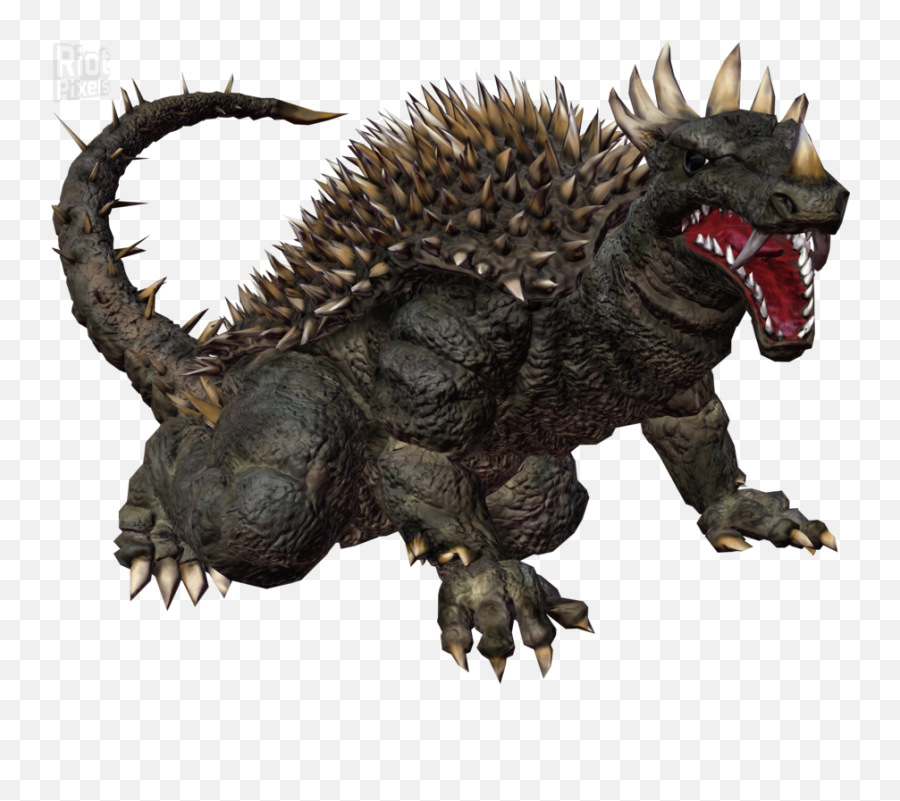 Godzilla Iv2015 - Game Artworks At Riot Pixels Godzilla Anguirus Png,Godzilla Transparent Background