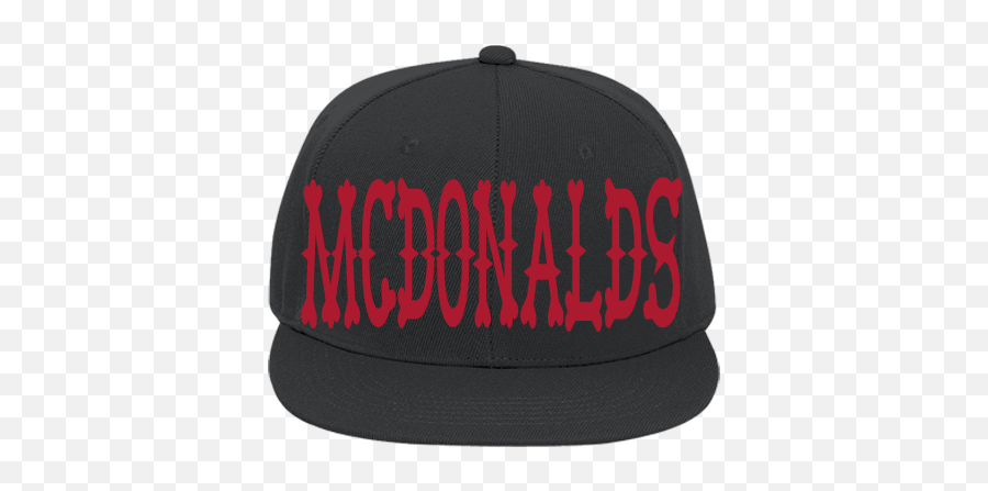 Mcdonalds Flat Bill Fitted Hats - Reel Life Productions Png,Mcdonalds Logo Transparent Background