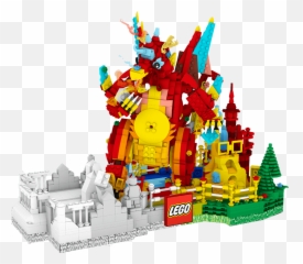 Macys Thanksgiving Day Parade - Lego Float png