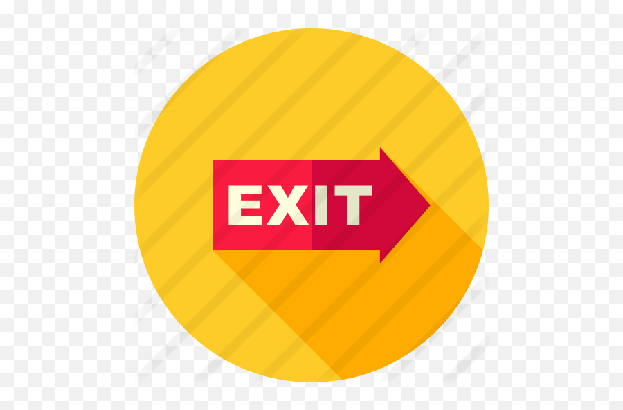 Exit - Free Signs Icons Excuse Me Png,Exit Png