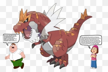 Download 526kib 1024x682 Meg Griffin S New Pokemon By - Tyrantrum Pokemon Png,Quagmire Png