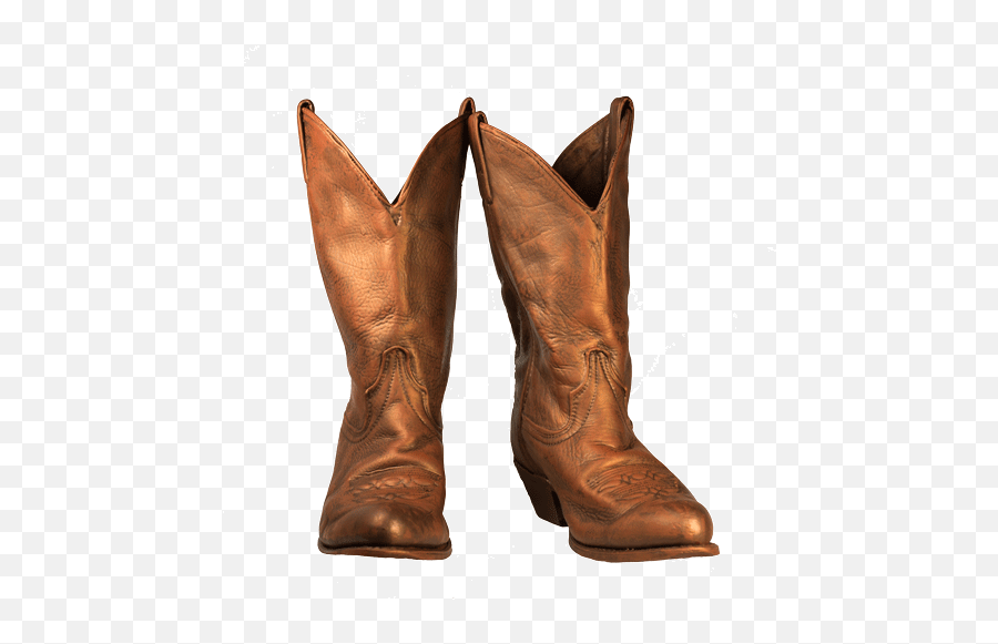 Bronze Cowboy Boots Sculpted Animations - Cowboy Boot Png,Cowboy Boots Png