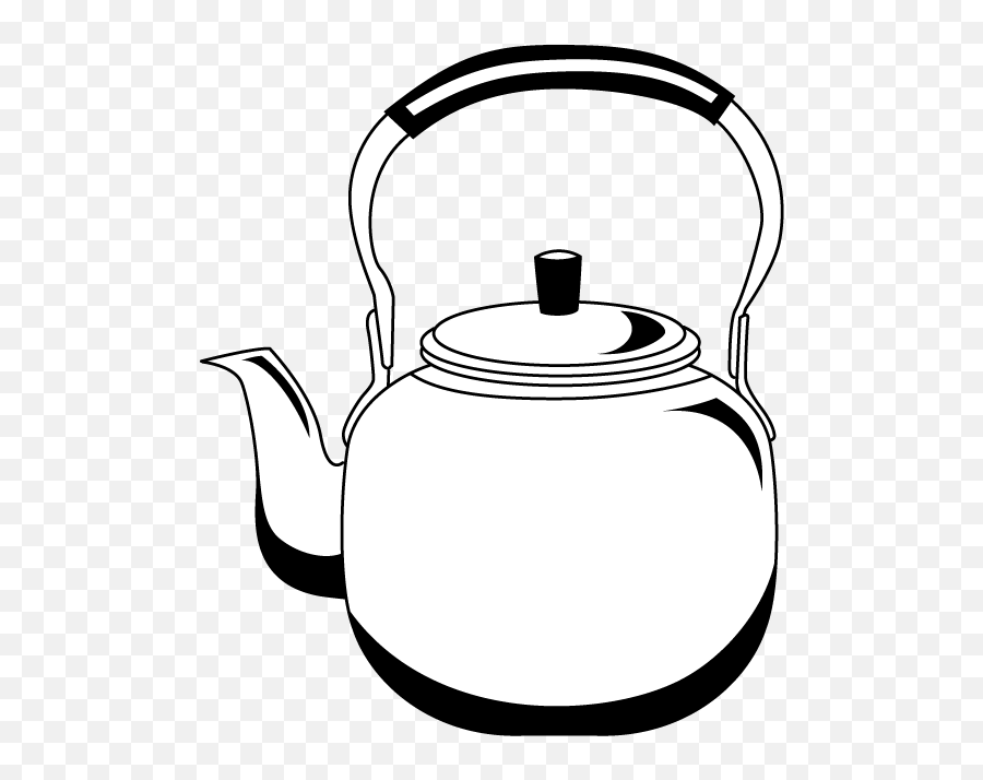 Library Of Clip Transparent Download Kettle Png Files - Kettle Drawing Png,Tea Kettle Png