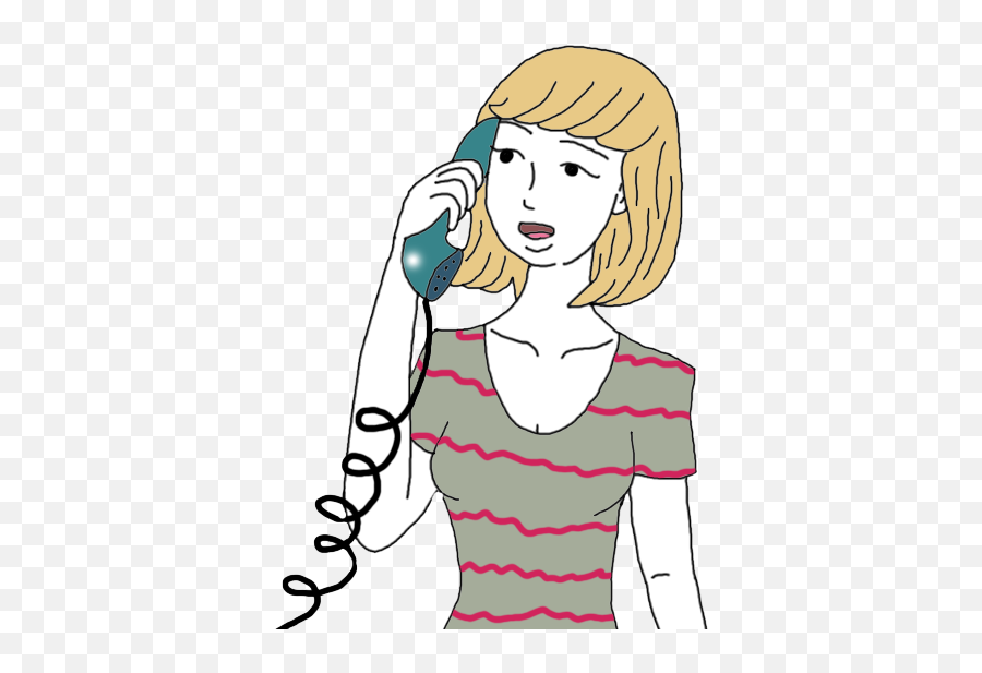 Phone Call Dream Meaning - Cartoon Phone Calling Calling On Phone Cartoon Png,Phone Call Png