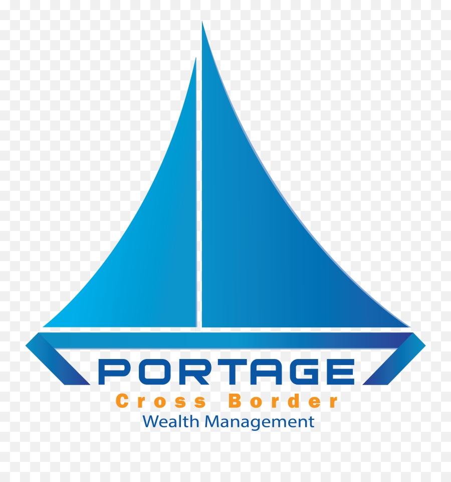 Upmarket Modern Logo Design For Portage Cross Border Wealth - Sail Png,Modern Border Png