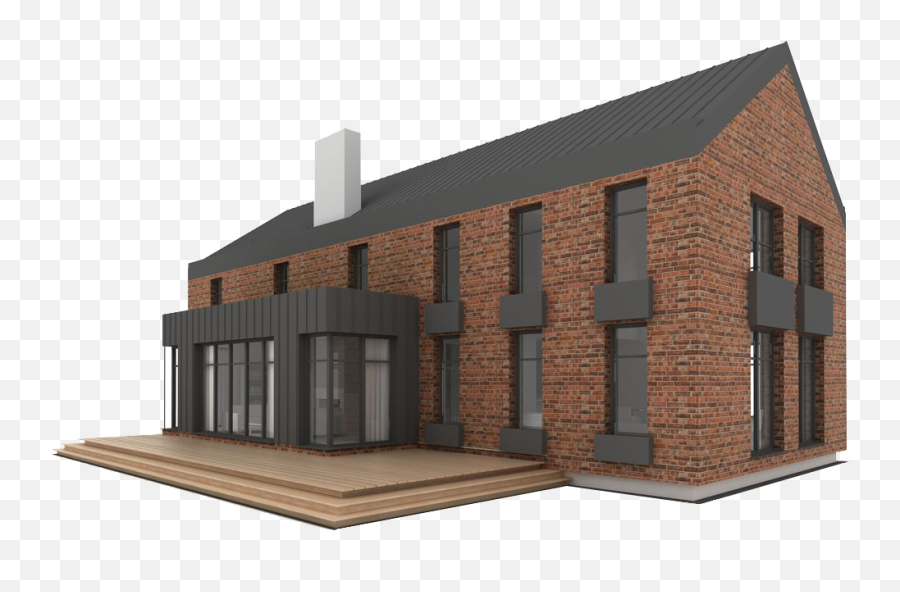 Architecture - Brick House Png Download 1000750 Free Building,Brick Transparent