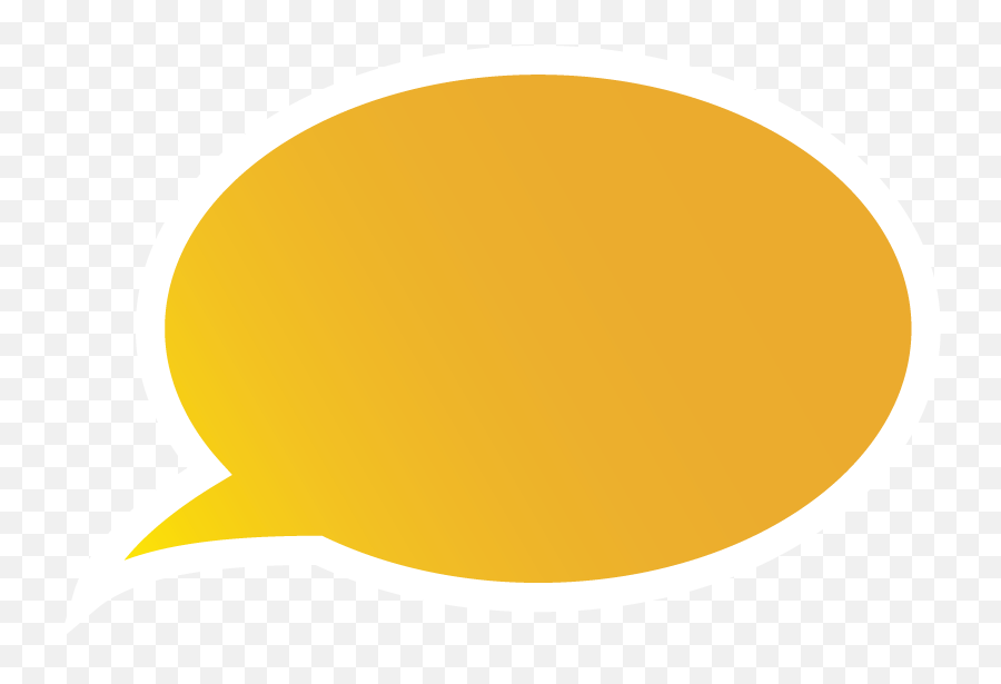 Free Yellow Speech Bubble Png Download Clip Art - Circle,Speach Bubble Png