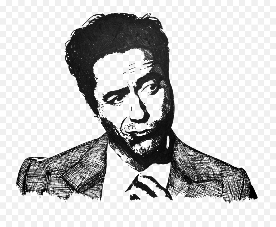 Download Hd Robert Downey Jr - Robert Downey Jr Sketch Transparent Png,Robert Downey Jr Png