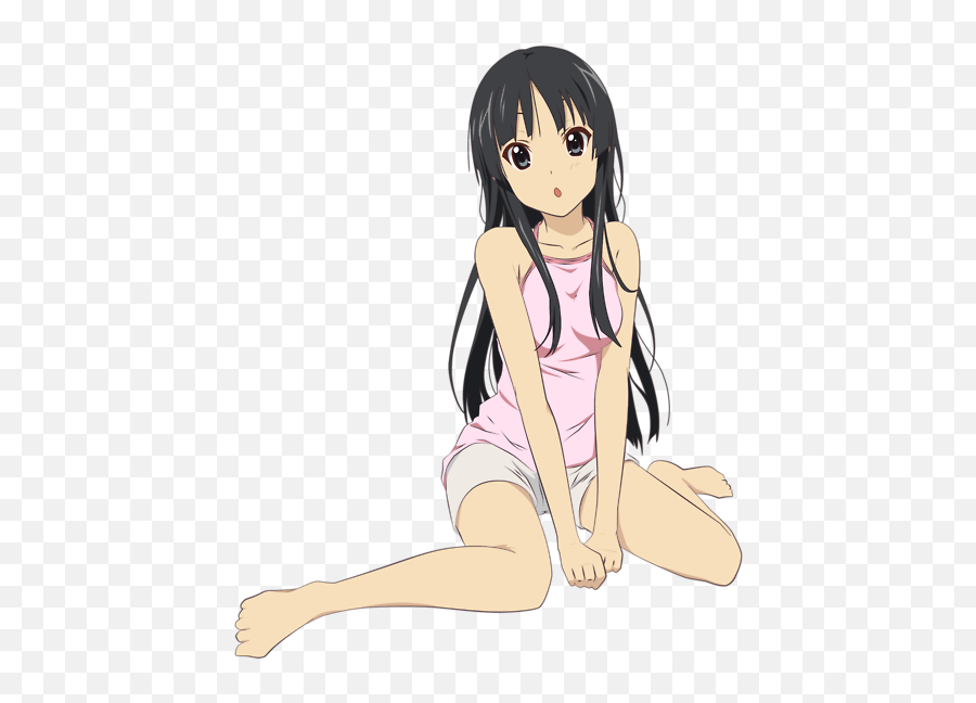 Image - 682464 Kon Know Your Meme Mio K On Png,Anime Girl Sitting Png