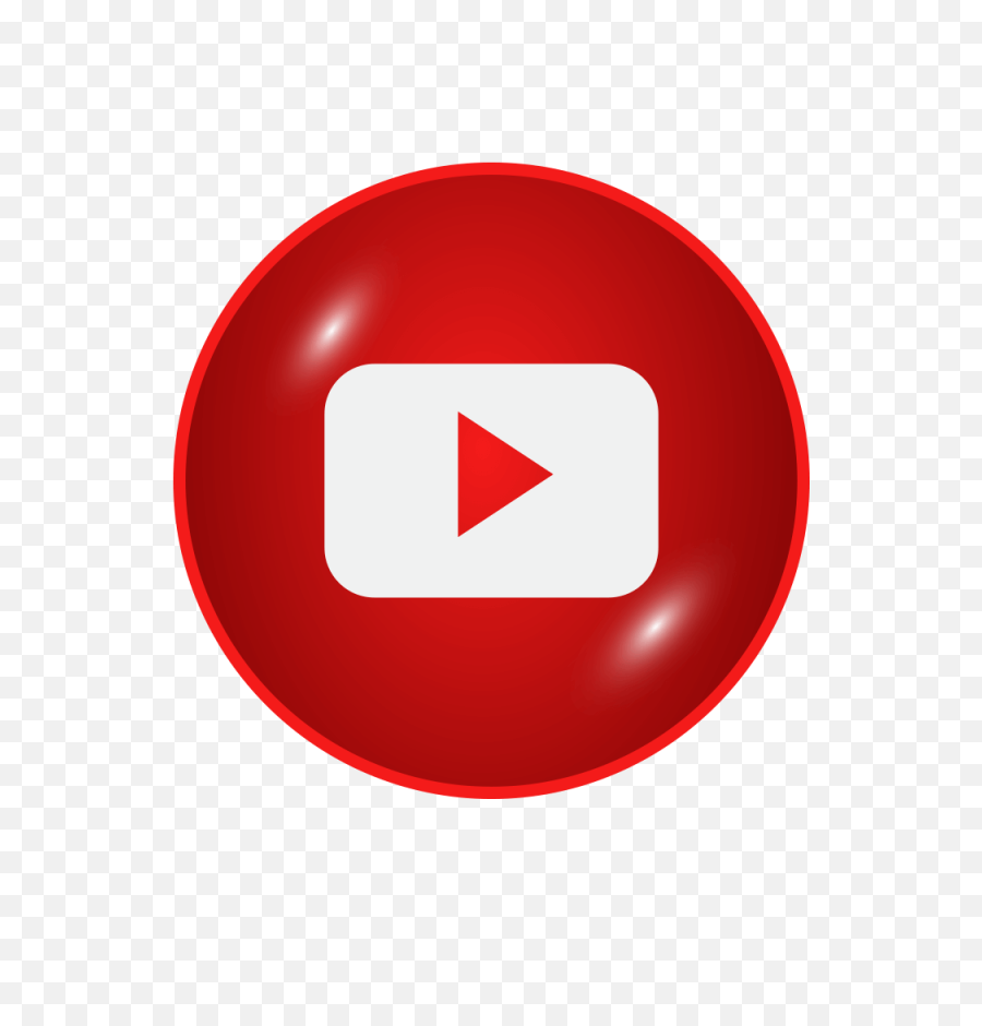 Youtube Circle Png Transparent Collections - Youtube Logo Hd Glossy,Youtube Subscribe Logo Png