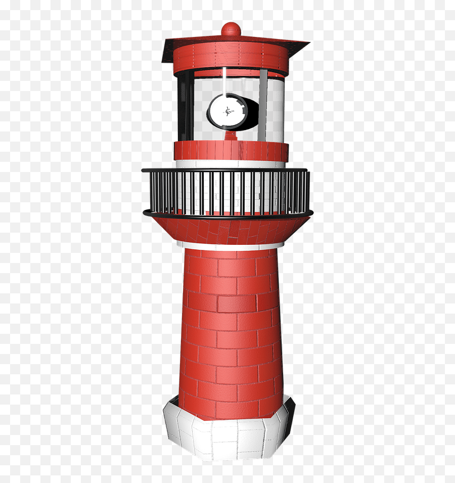 Lighthouse Red Transparent Png - Portable Network Graphics,Lighthouse Transparent Background