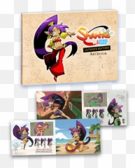 Half - Shantae Half Genie Hero Art Book Png,Shantae Png