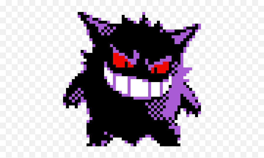 Epic Gengar - Pokemon Gengar Pixel Art Png,Gengar Png