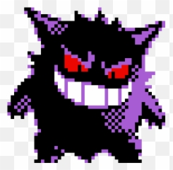 Epic Gengar - Pokemon Gengar Pixel Art Png,Gengar Png