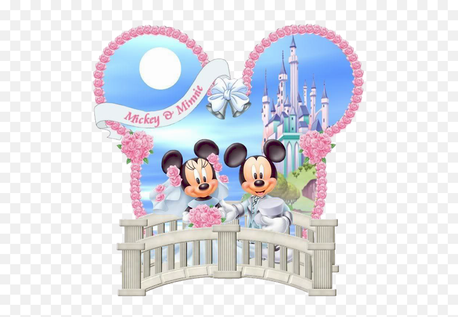Disney Castle Clipart 2 - Wikiclipart Mickey And Minnie Mouse With Castle Png,Disneyland Castle Png