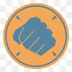 Heavy Emblem Blu - Team Fortress 2 Heavy Emblem Png,Tf2 Logo Png