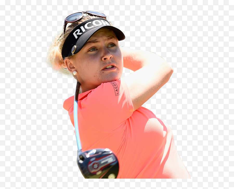 Download Female Golfer Hq Png Image - Charlie Hall Lpga Golfer,Golfer Png