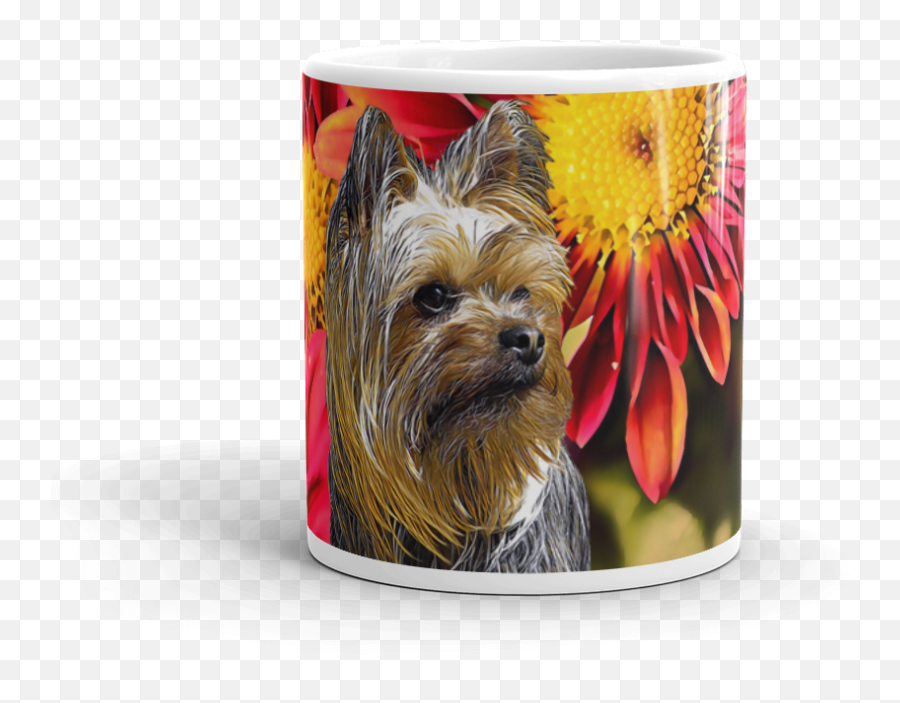 Yorkie Coffee Mug - Magic Mug Png,Yorkie Png