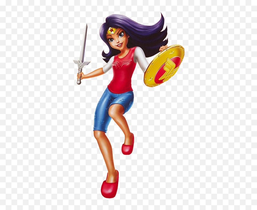 Wonder Woman Clipart Dc Superhero Girl - Mujer Maravilla Dc Super Heroes Girls Png,Wonder Woman Clipart Png