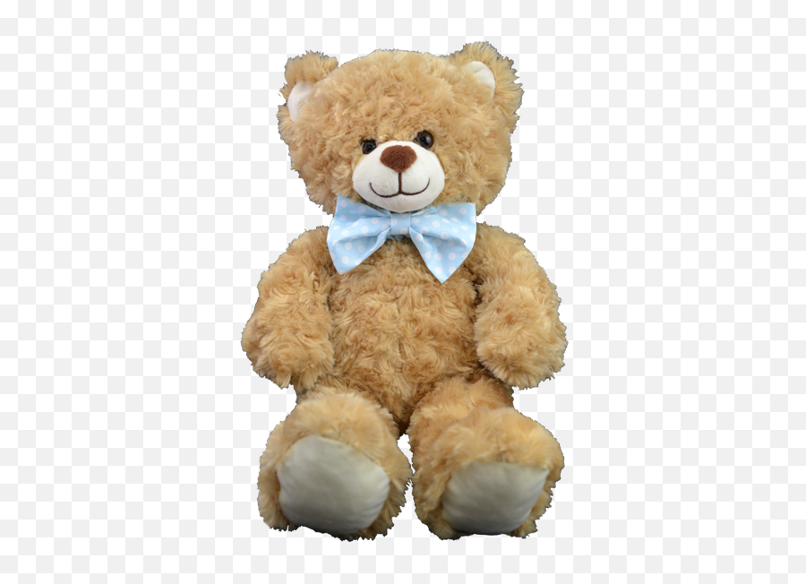 Blue Polka Dot Bow Tie - Teddy Bear With Blue Bow Tie Png,Blue Bow Png
