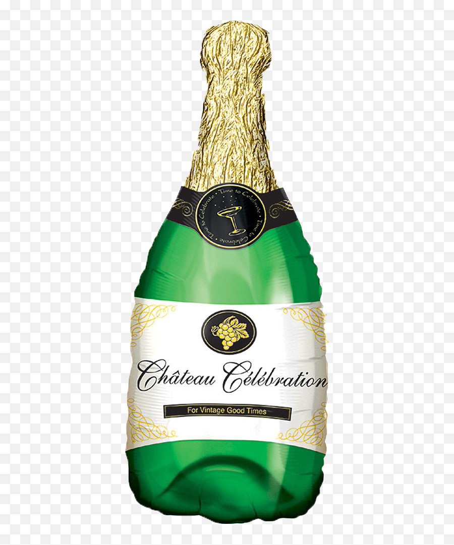 Champagne Bottle Png Free Download - Champagne Bottle Balloon,Champagne Bottle Png
