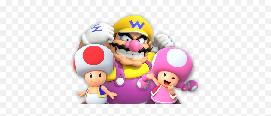 Mario Party The Top 100 Game For Nintendo 3ds Family Of - Wario Mario Bros Png,Waluigi Face Png