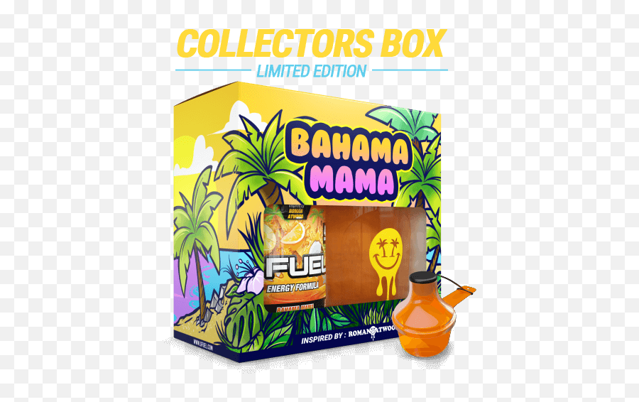 Bahama Mama Gfuel Collectors Box - G Fuel Shaker Bahama Mama Png,Gfuel Logo