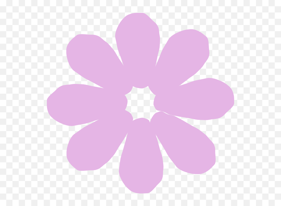 Flower Drawing Clip Art - Purple Cartoon Flowers Png,Purple Flower Png