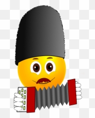 Russian Accordion Music Fur - Happy png
