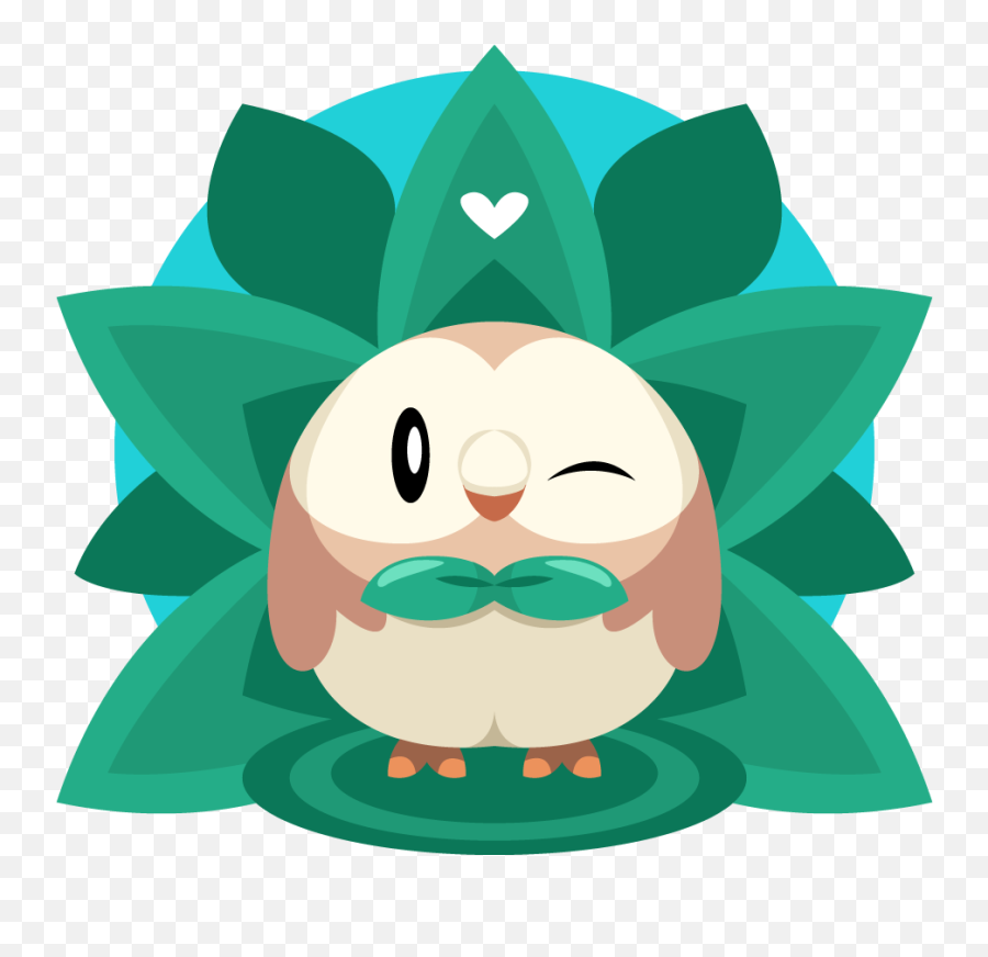 Rowlet U2014 Weasyl - Fictional Character Png,Rowlet Png