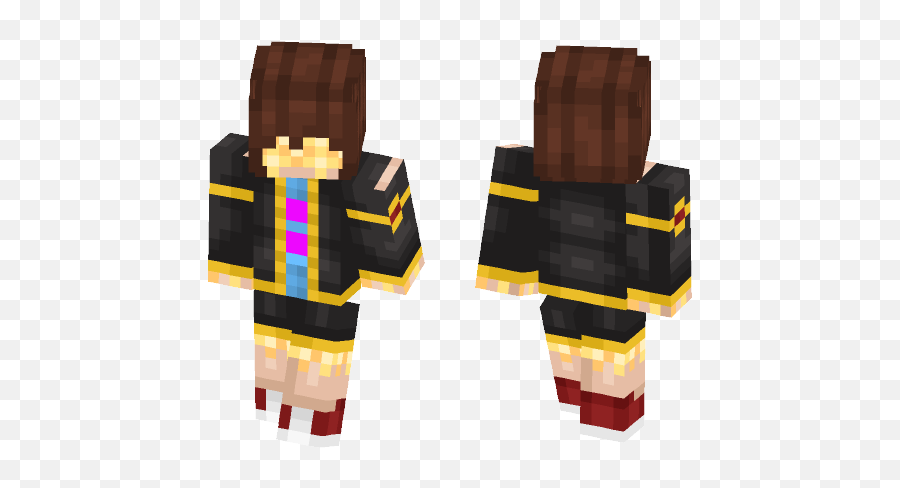 Download Flowerfell Frisk Minecraft Skin For Free - Dark Angel Minecraft Skin Png,Frisk Transparent