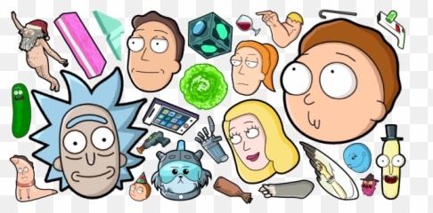 Rick And Morty - Sharing png
