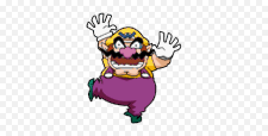 Wario Hurt - Wario Land Shake It Gif Png,Wario Transparent