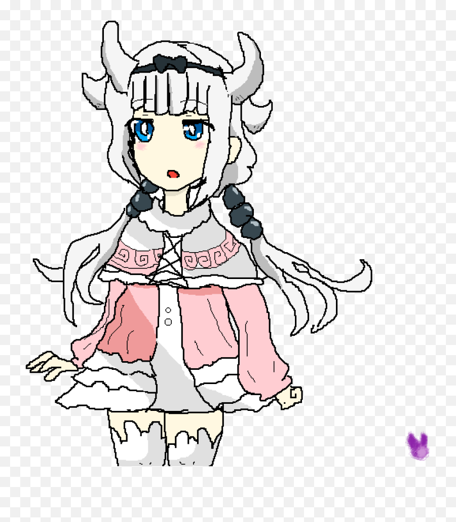 Pixilart - Kanna Kamui By Darkichu Fictional Character Png,Kanna Kamui Transparent