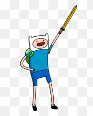 Download Finn Picture Hq Png Image Freepngimg - Finn Adventure Time Holding Sword,Human Transparent Background
