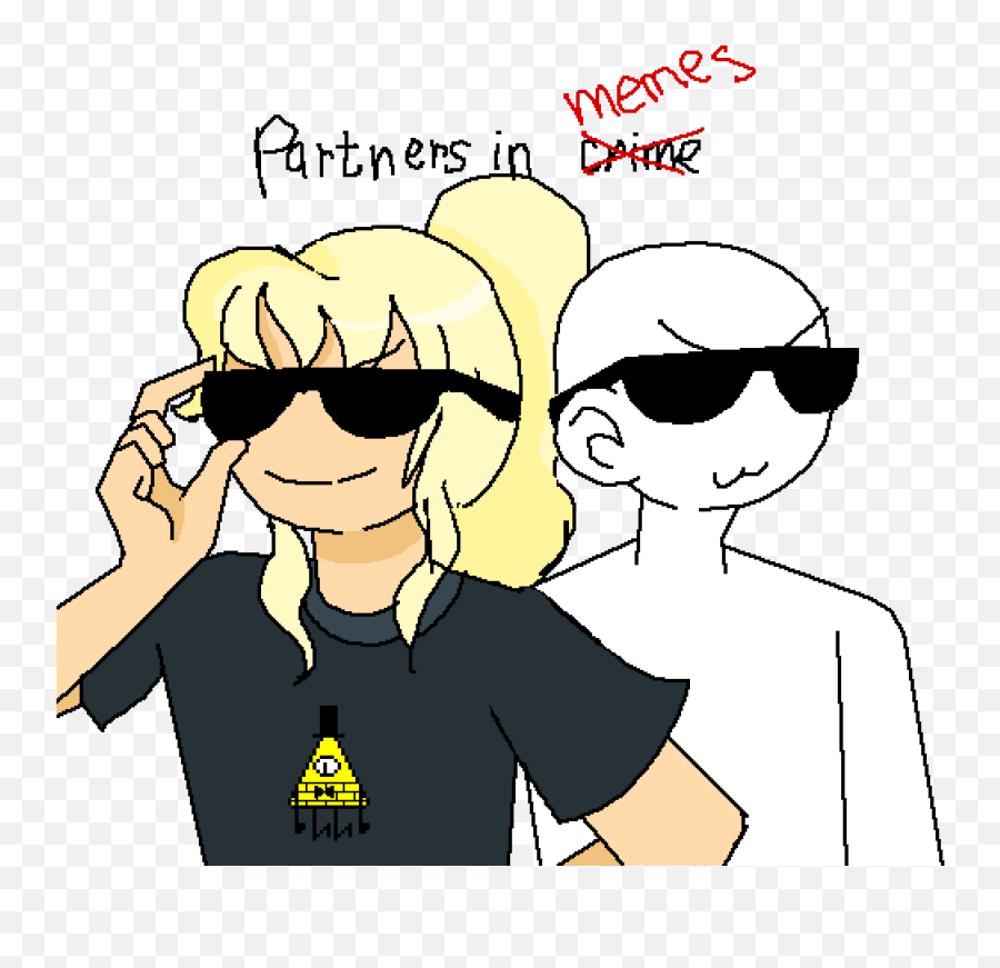 Pixilart - Who Wants To Be My Partner In Memes By Umbreonmaster Internet Meme Png,Meme Glasses Transparent