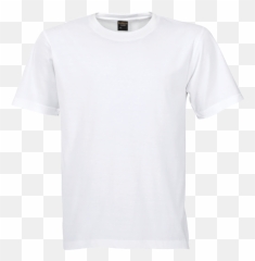 White Unisex T Shirt Png Image With No - Short Sleeve,Chalk Outline Png
