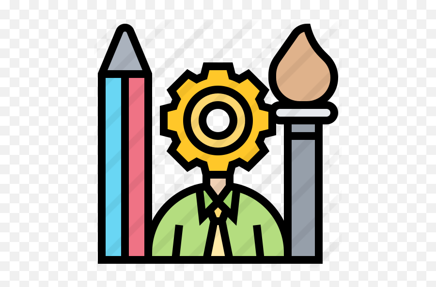 Creative Thinking - Free Art And Design Icons Computer System Design Icon Png,Thinking Icon