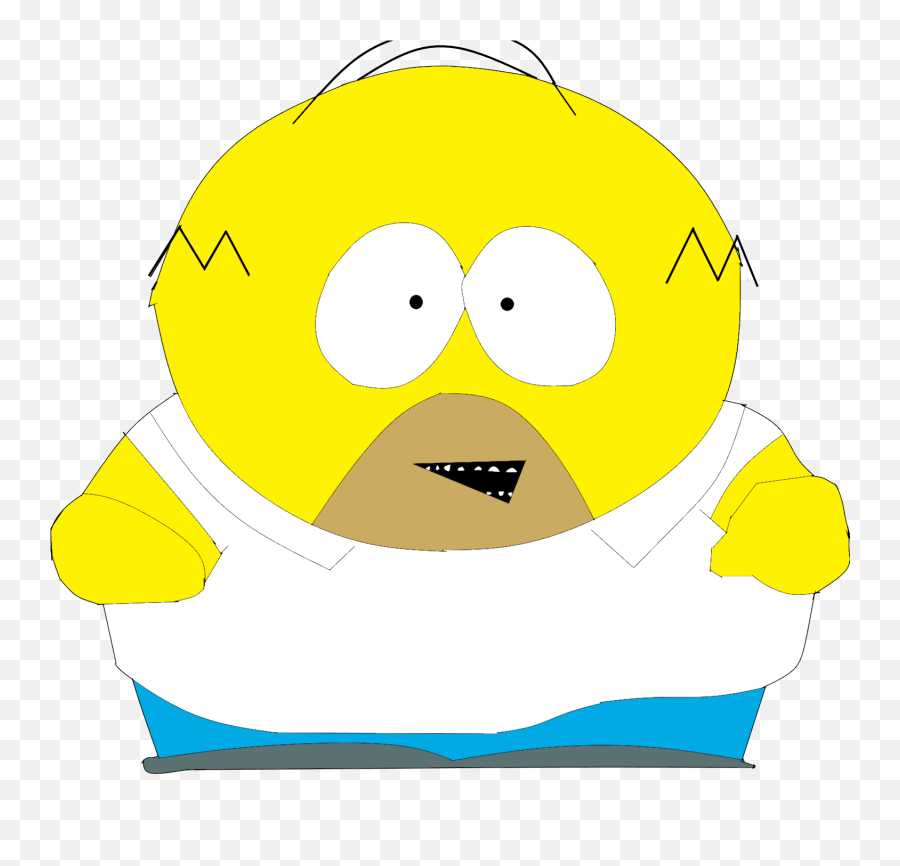 Homer In South Park Style - Happy Png,Southpark Icon