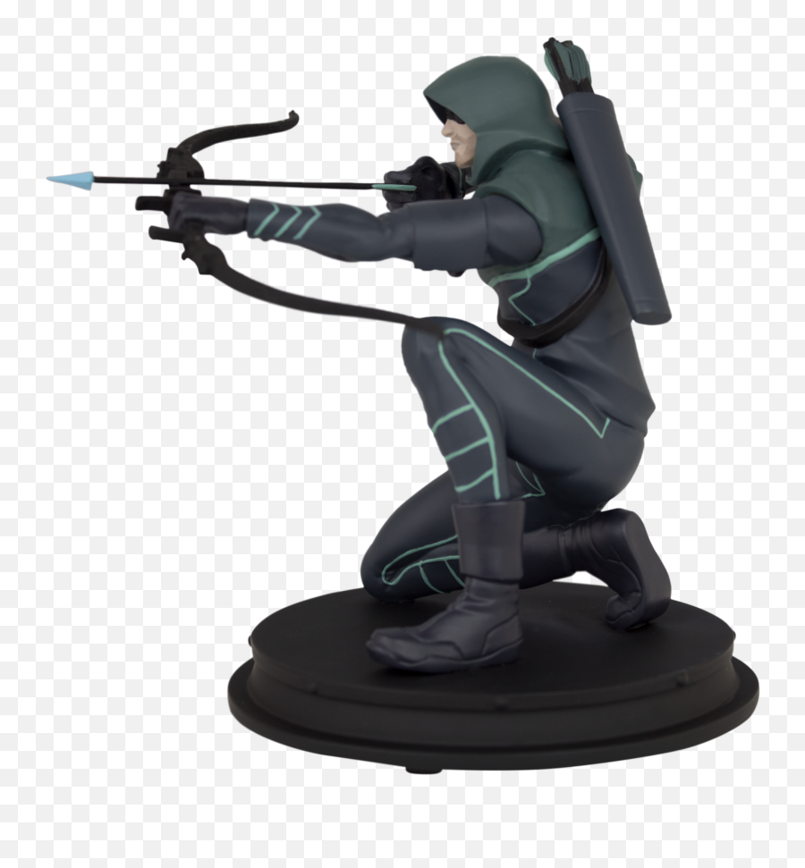 Arrow Animated Statue Icon Heroes - Dc Comics Icon Heroes Dc Cw Arrow Green Arrow Statue Icon Heroes Png,Icon Variant Weight