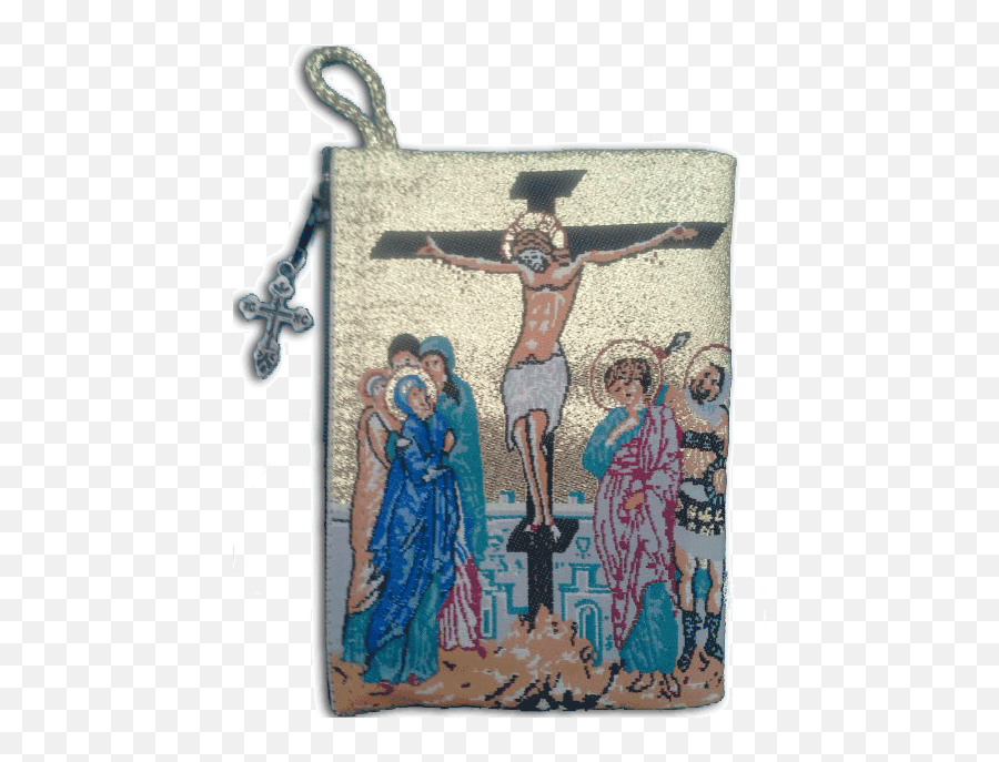 Sacco Company U003e Cases U0026 Boxes Crucifixion Tapestry Icon Pouch - Crucifix Png,Icon Cases