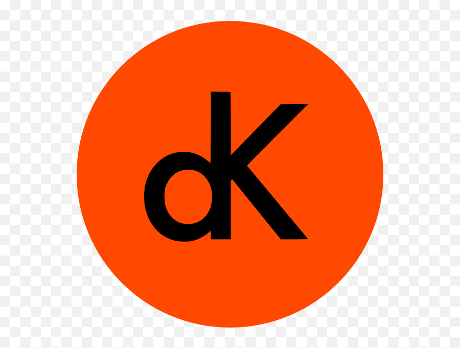 Red And Orange Logos - Dk Logo Png Download,Icomania Guess The Icon