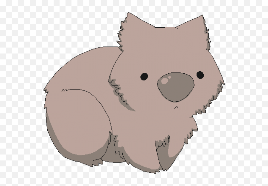 Wombat Cartoon Drawing - Transparent Wombat Clipart Png,Wombat Icon