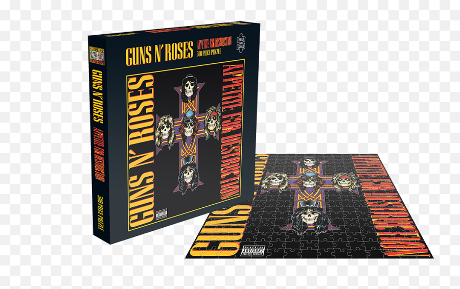 Appetite For Destruction Robot Puzzle - Guns N Roses Puzzle Png,Icon For Hire Icon For Hire Full Album
