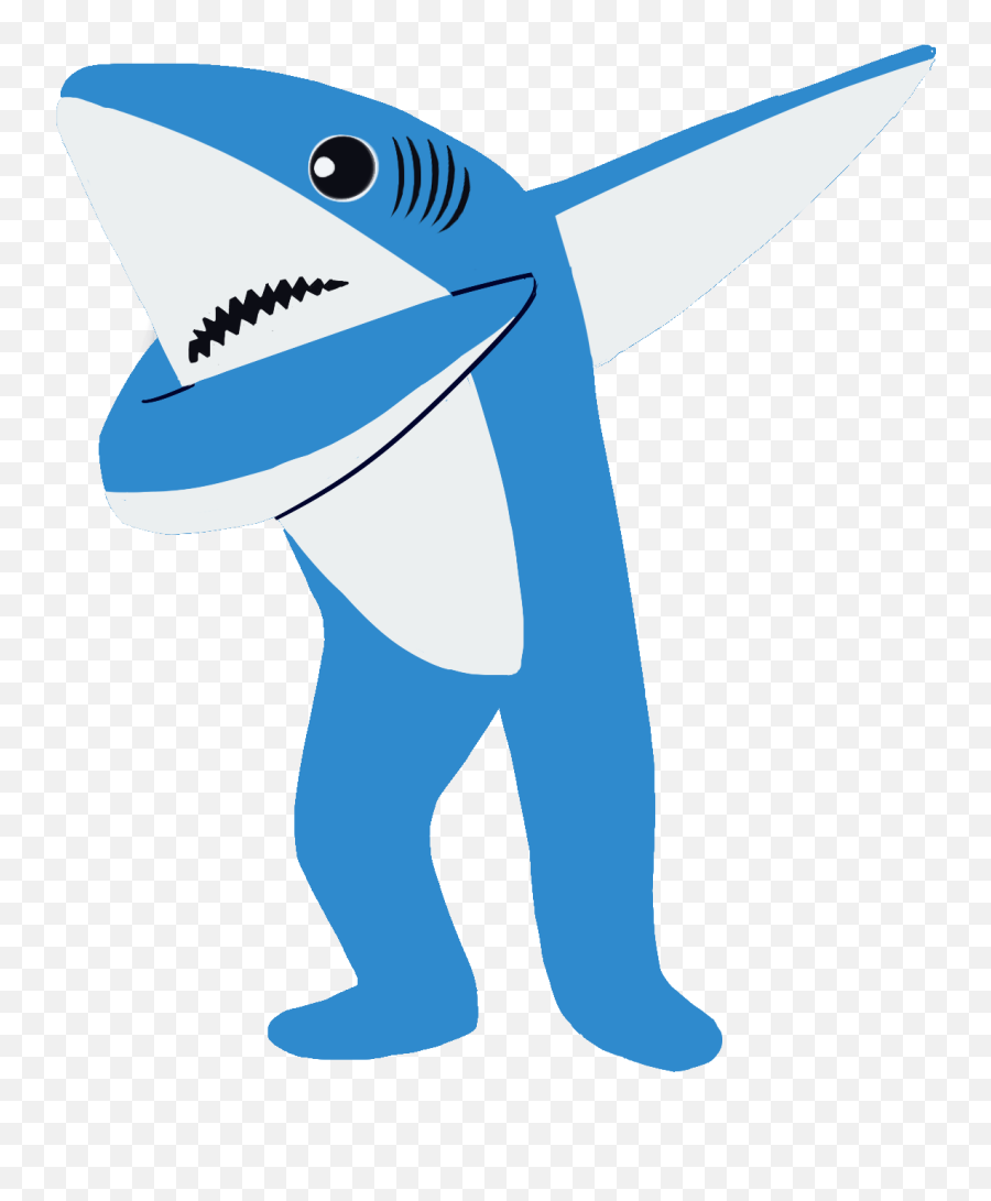 great white shark cartoon images