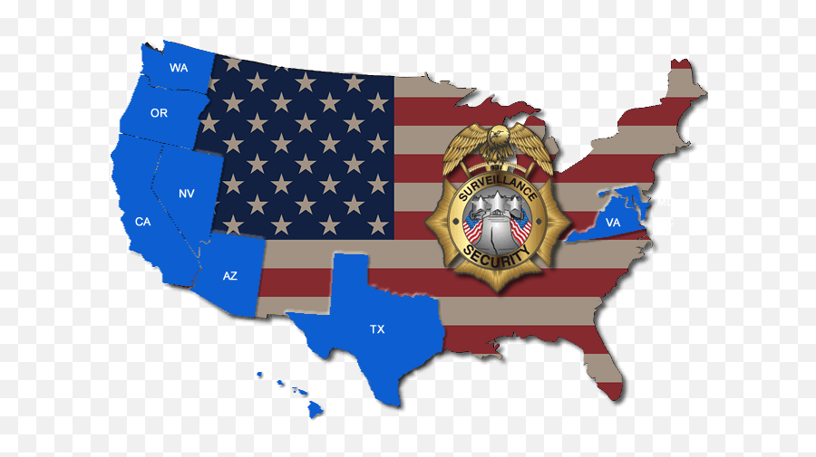 Security Surveillance Inc - Sitemap America Outline Flag Png,California Flag Icon