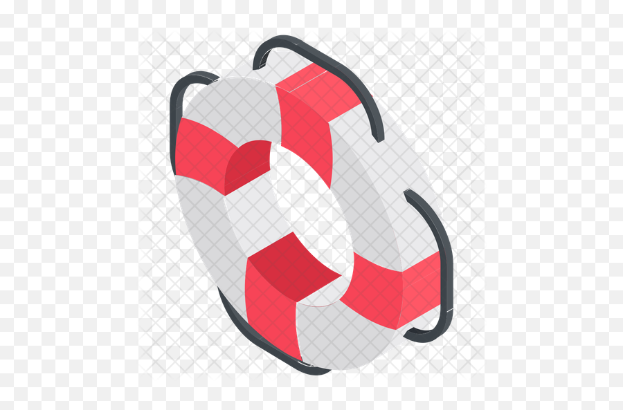 Lifesaver Icon Of Isometric Style - Illustration Png,Life Saver Png