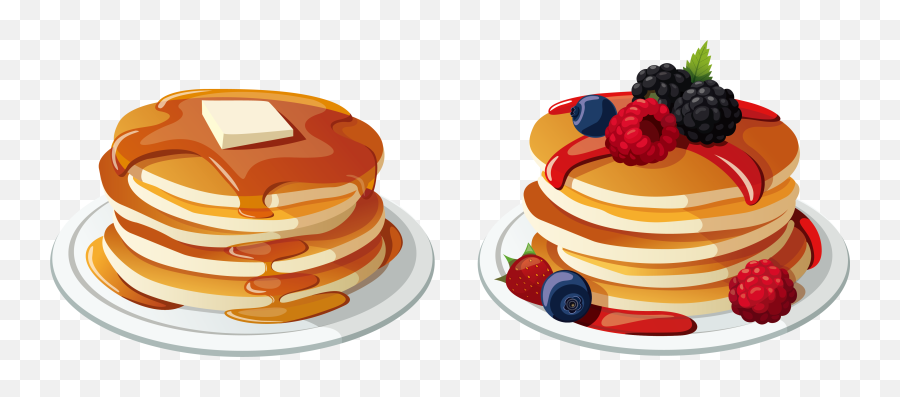 Pancake Clipart Breakfast Item - Pancake Png,Pancakes Transparent
